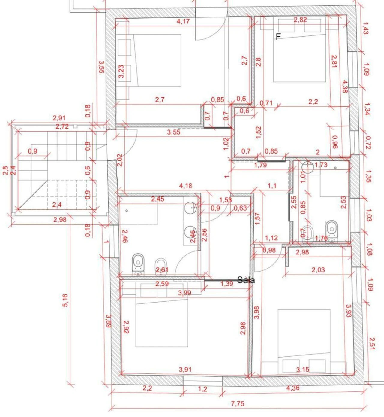 Moradia T4 para Venda em Serzedelo Foto 16