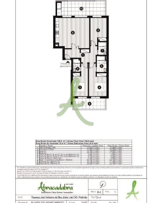 Apartamento T3 para Venda em Portimão