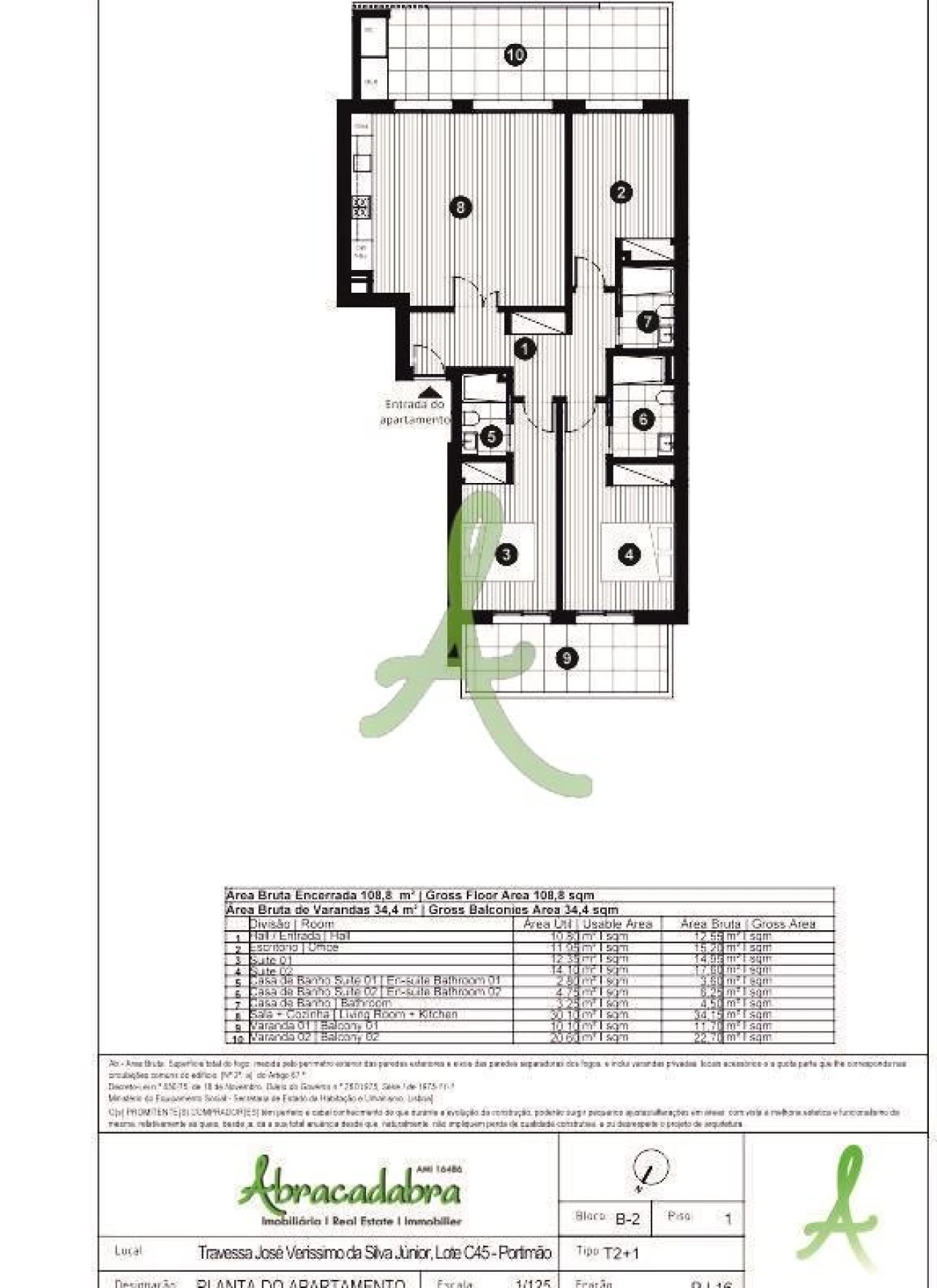 Apartamento T3 para Venda em Portimão Foto 35