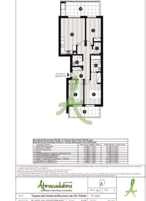 Apartamento T3 para Venda em Portimão