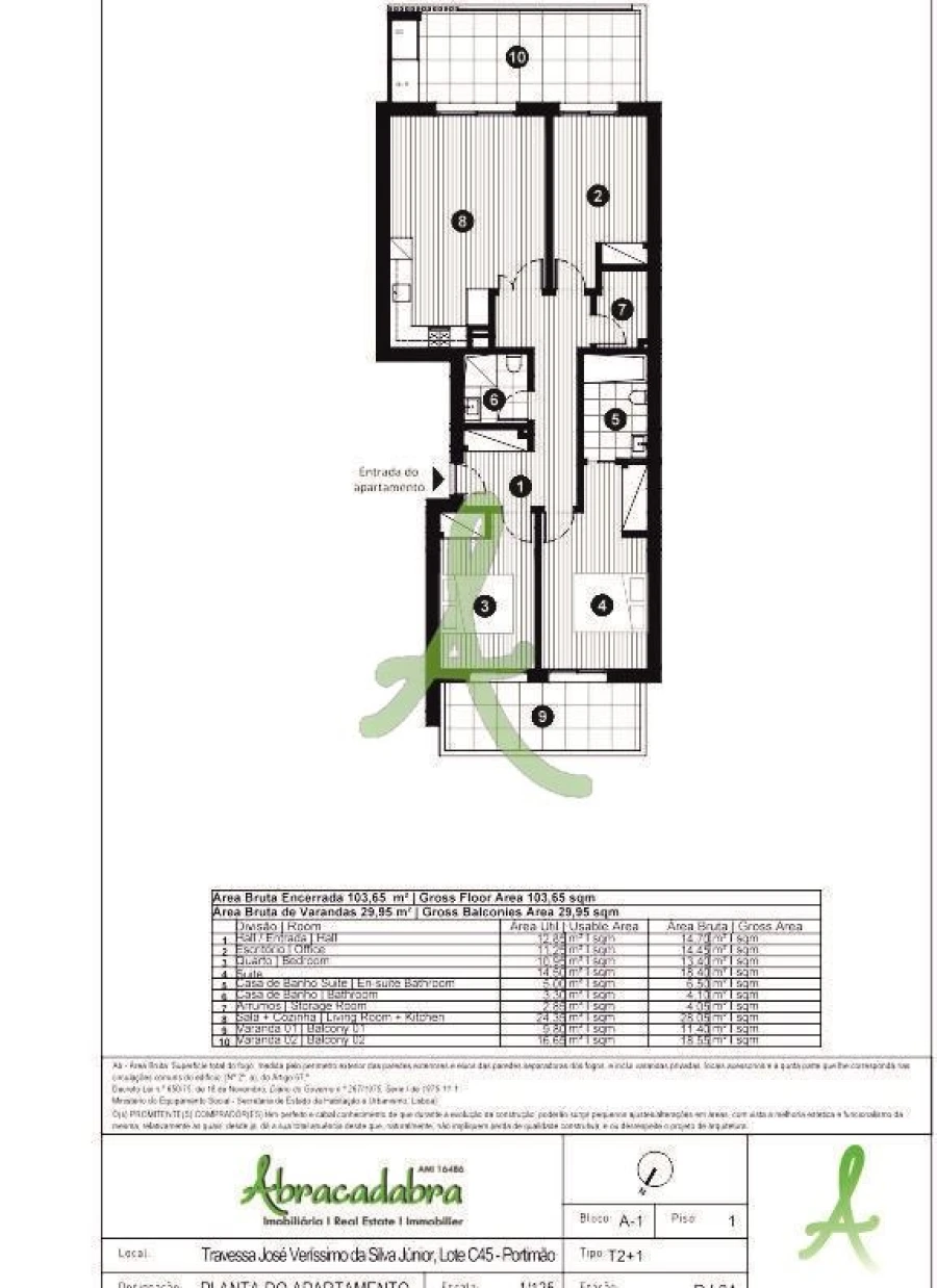 Apartamento T3 para Venda em Portimão Foto 34