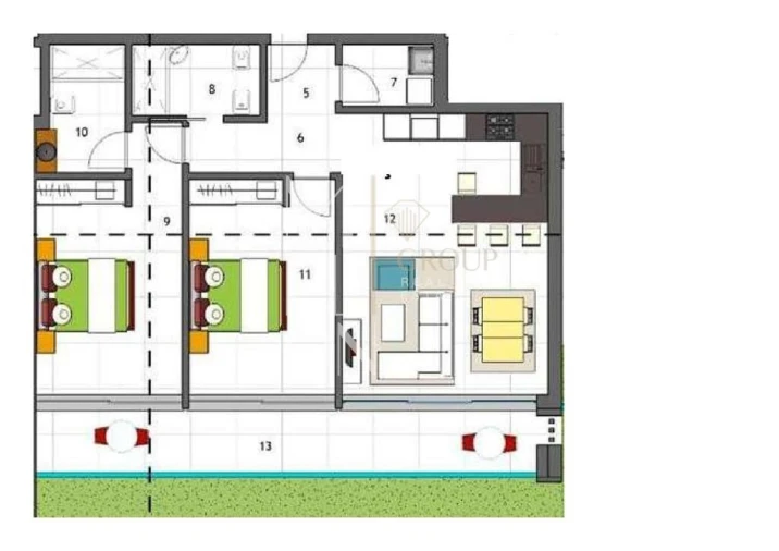 Apartamento T2 para Venda em Ponta do Sol Foto 8