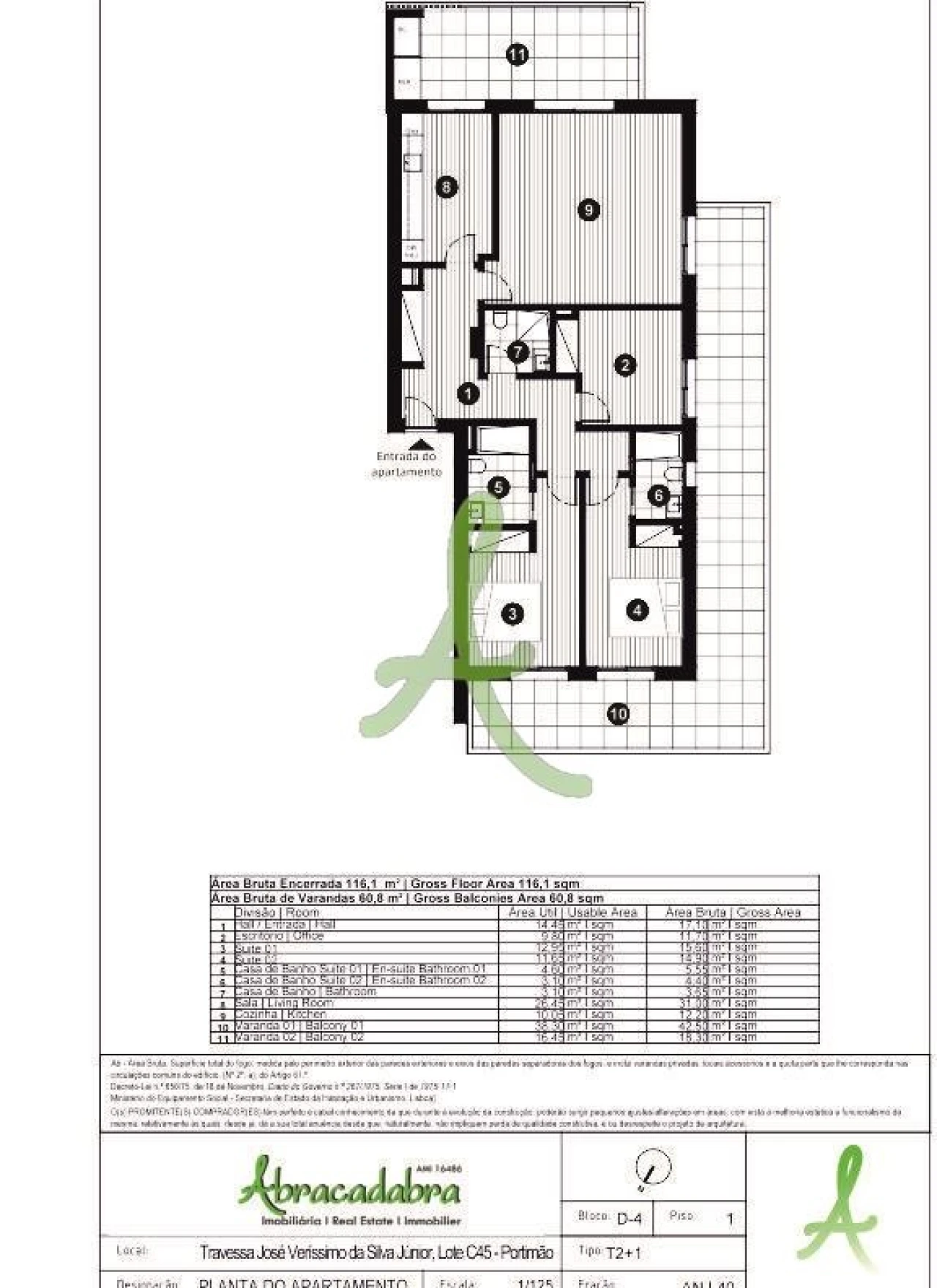 Apartamento T3 para Venda em Portimão Foto 34