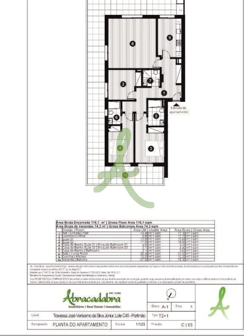Apartamento T3 para Venda em Portimão
