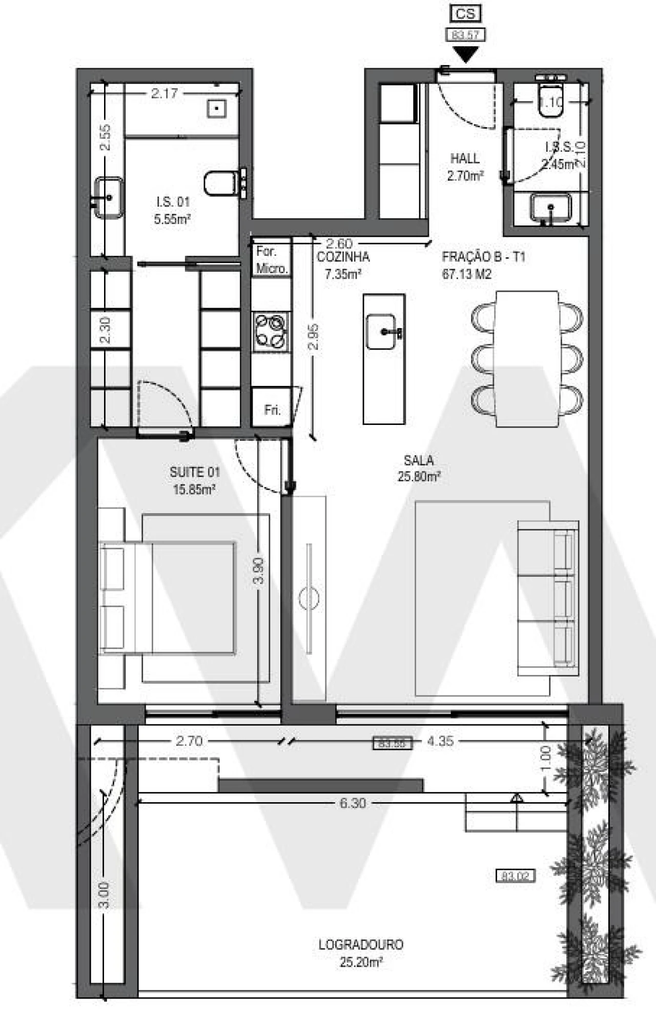 Apartamento T1 para Venda em Funchal (Santa Luzia) Foto 11