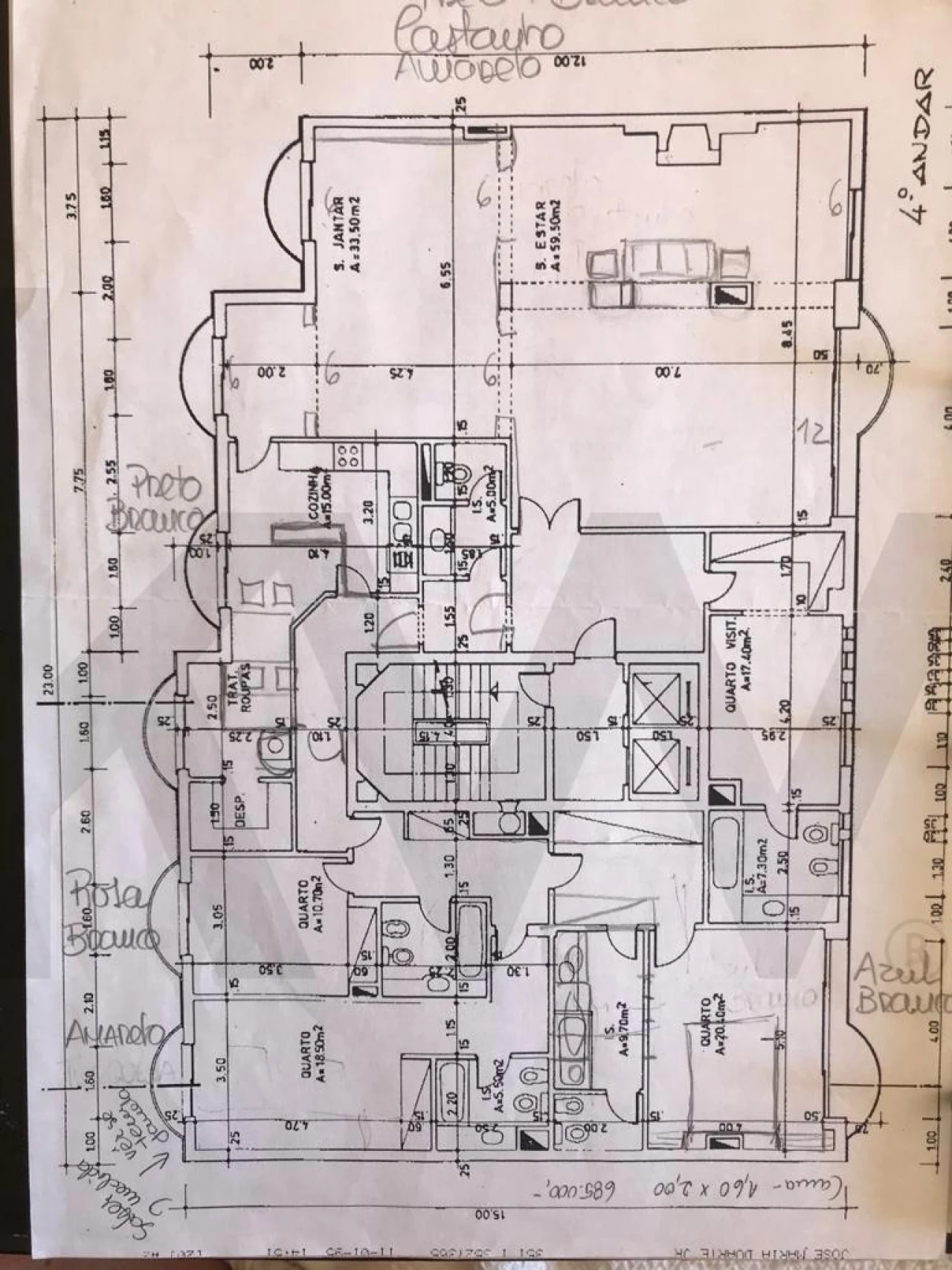 Apartamento T4 para Arrendamento em Avenidas Novas Foto 26