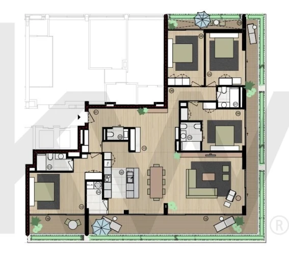 Apartamento T4 para Venda em Matosinhos e Leça da Palmeira Foto 44