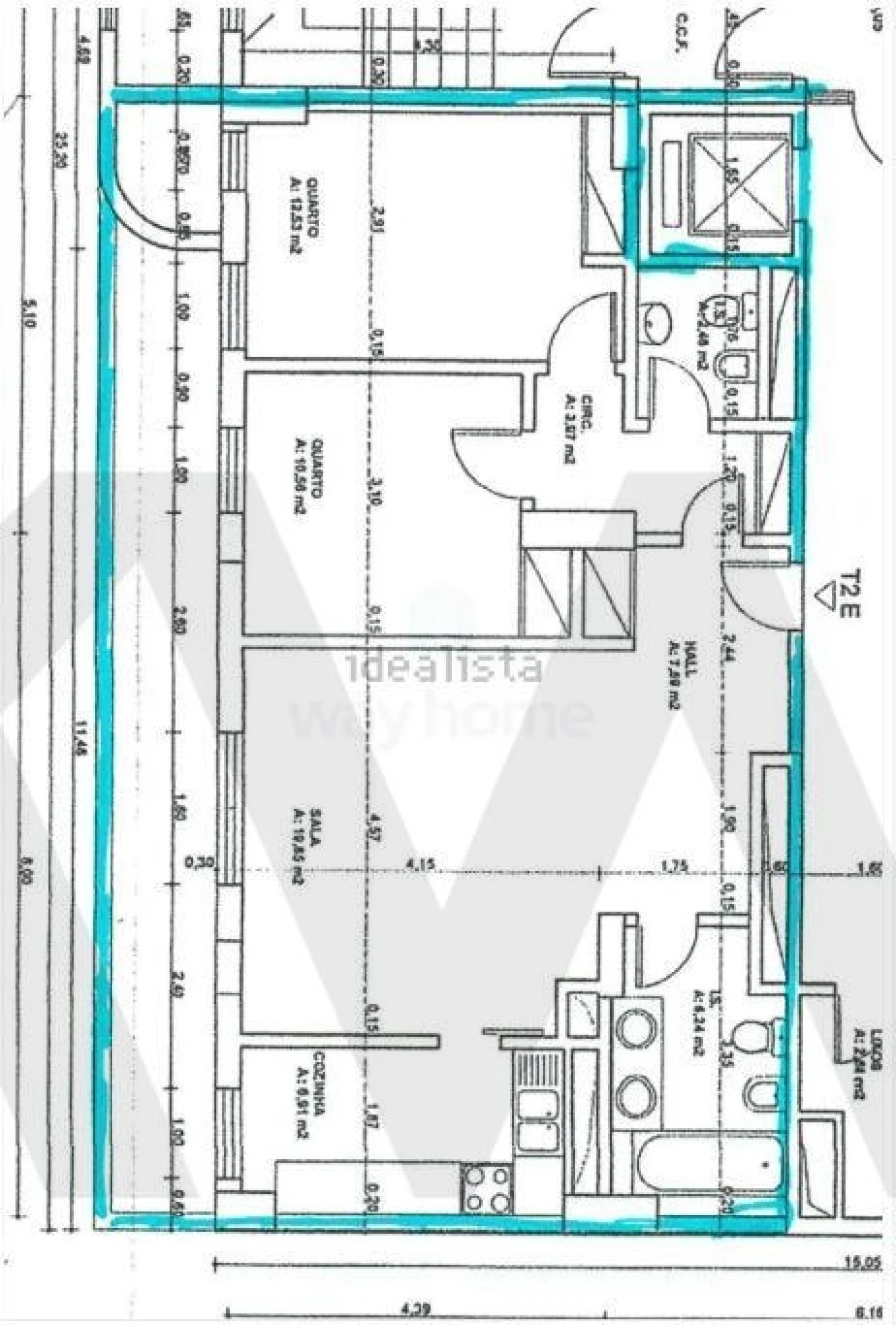 Apartamento T2 para Venda em Beato Foto 16