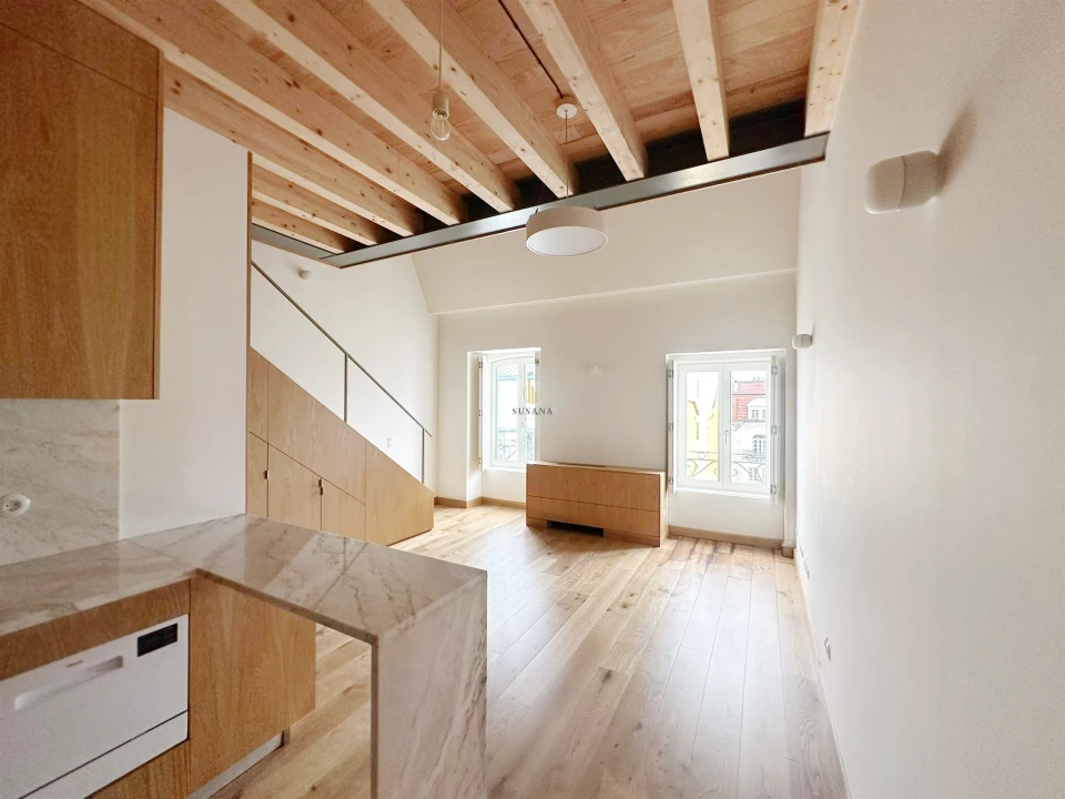 Apartamento T1 para Arrendamento em Viseu Foto 2