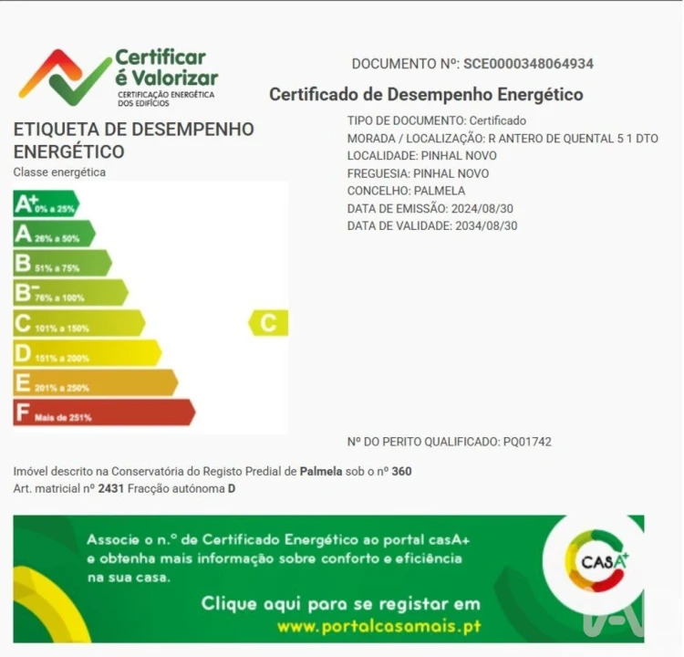 Apartamento T1 para Venda em Pinhal Novo Foto 28
