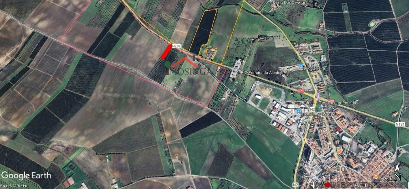 Terreno Agricola ou Rústico para Venda em Ferreira do Alentejo e Canhestros Foto 9