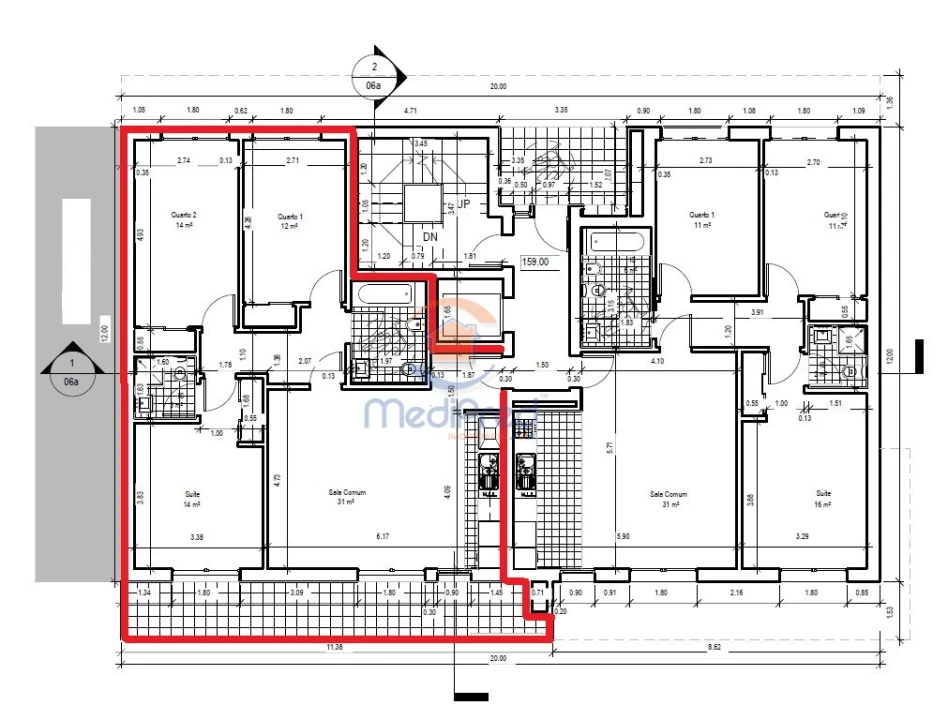Apartamento T3 para Venda em Santo António dos Cavaleiros e Frielas Foto 14