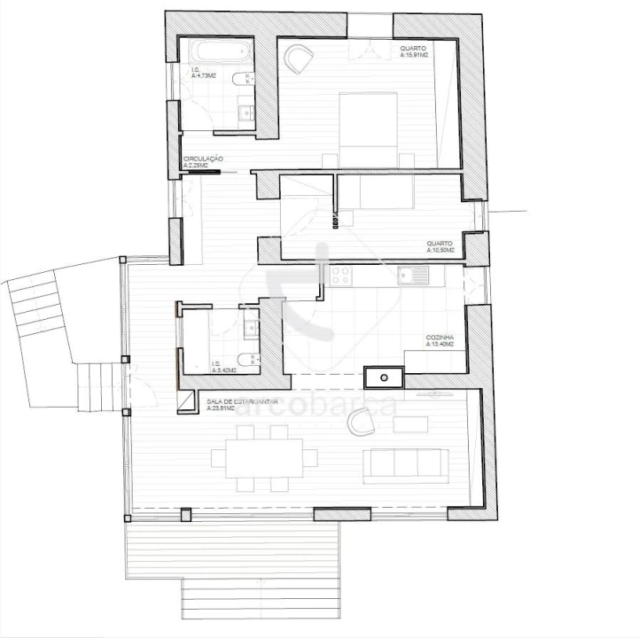 Moradia T3 para Venda em Bico e Cristelo Foto 8