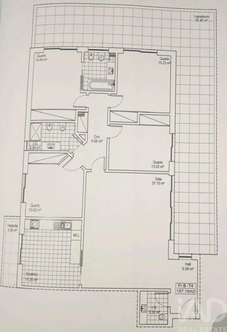 Apartamento T4 para Venda em Nossa Senhora do Pópulo, Coto e São Gregório Foto 29