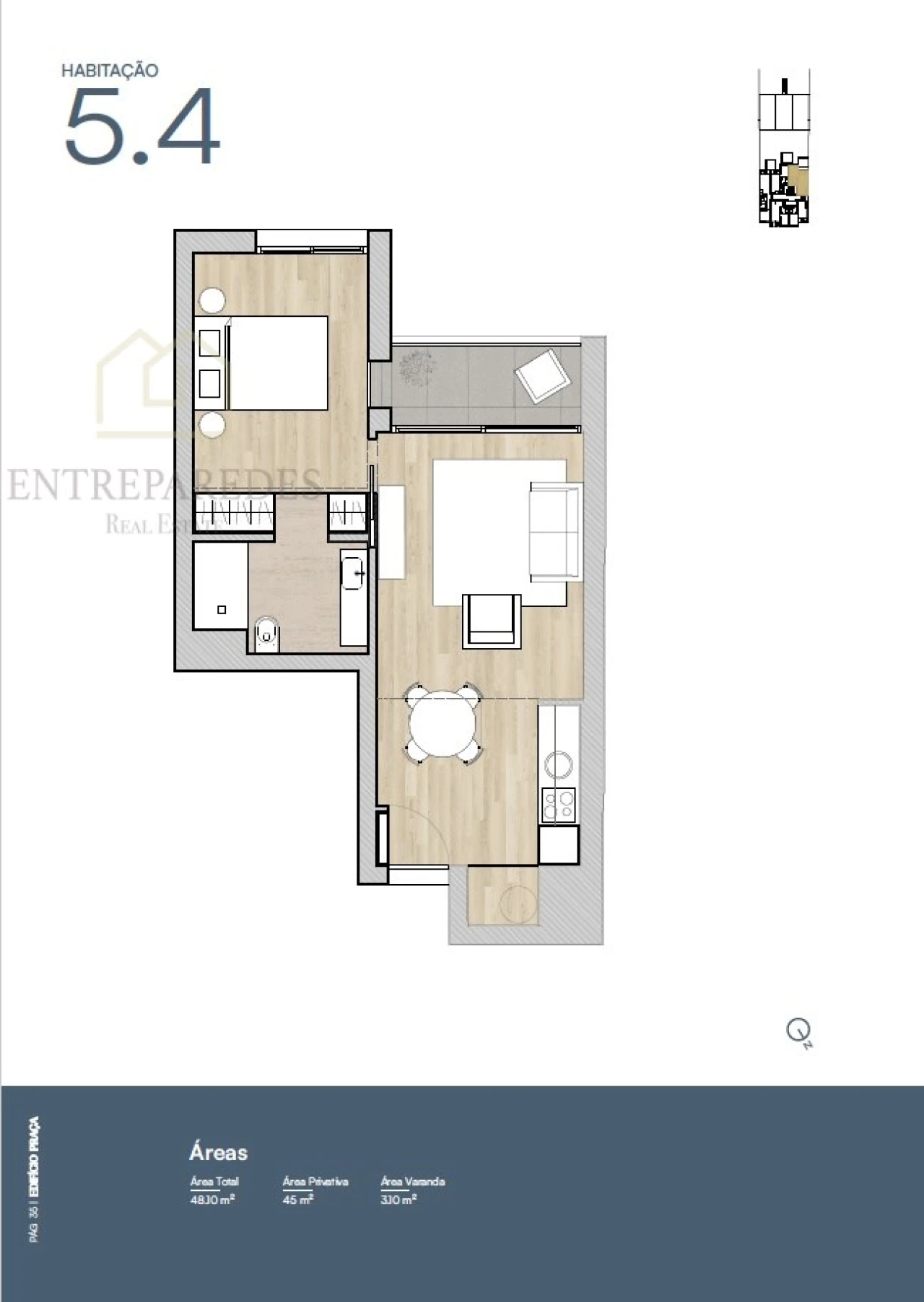 Apartamento T1 para Venda em Lordelo do Ouro e Massarelos Foto 10