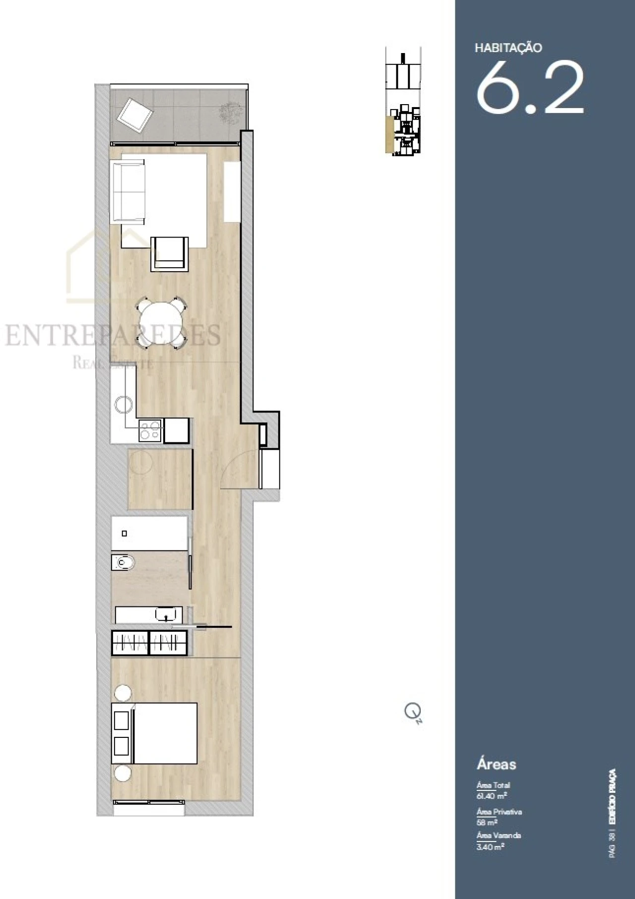 Apartamento T1 para Venda em Lordelo do Ouro e Massarelos Foto 10