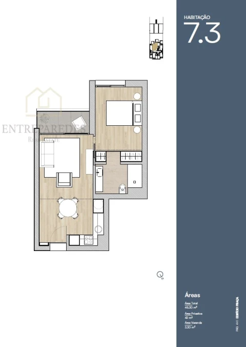 Apartamento T1 para Venda em Lordelo do Ouro e Massarelos
