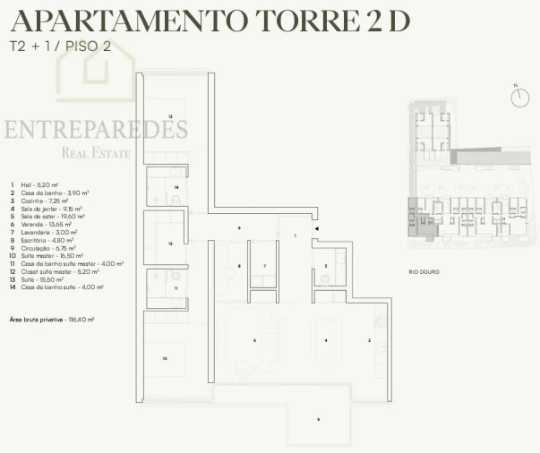 Apartamento T2 para Venda em Lordelo do Ouro e Massarelos Foto 31