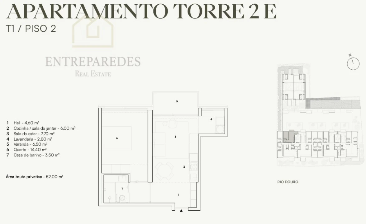 Apartamento T1 para Venda em Lordelo do Ouro e Massarelos Foto 31