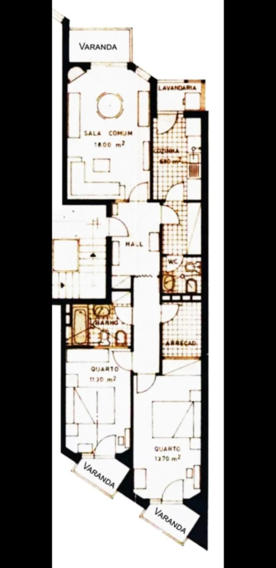 Apartamento T2 para Venda em Campanhã Planta 1
