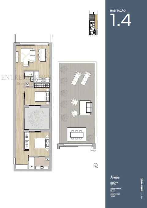 Apartamento T2 para Venda em Lordelo do Ouro e Massarelos