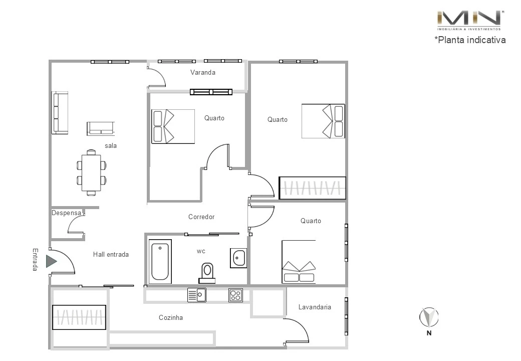 Apartamento T3 para Venda em Gondomar (São Cosme), Valbom e Jovim Foto 37