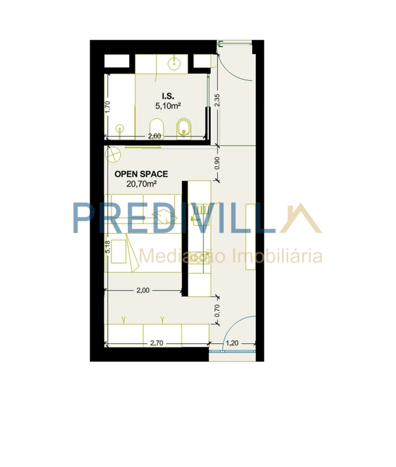 Apartamento T0 para Venda em Barcelos, V.Boa, V.Frescainha Foto 15