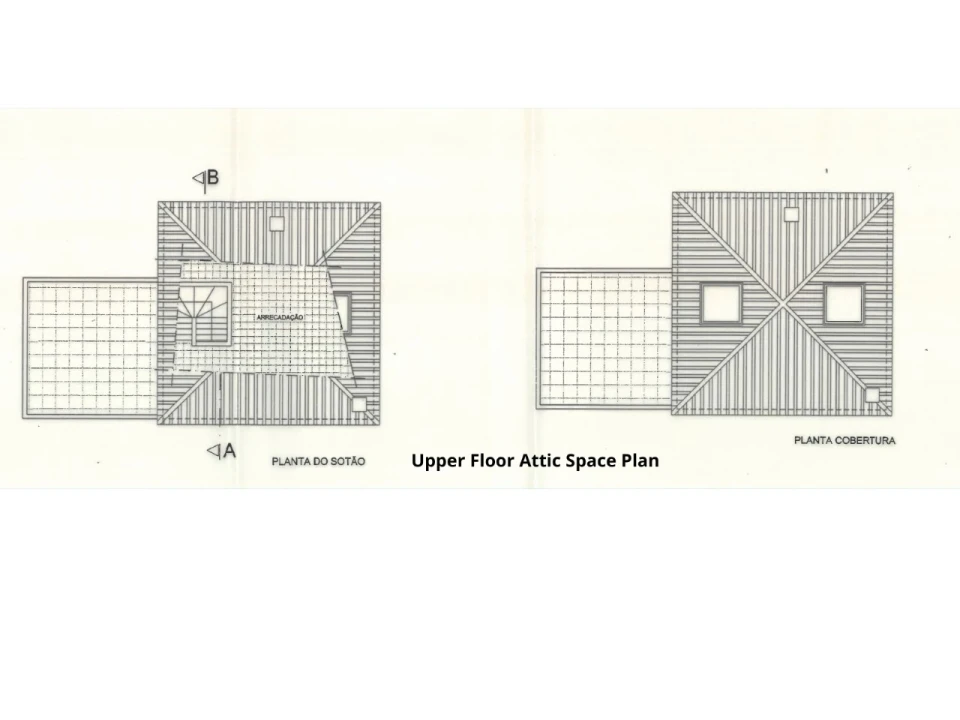 Moradia T3 para Venda em Odiaxere Planta 3