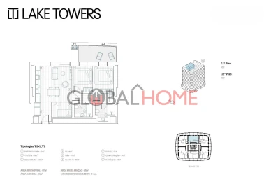 Apartamento T2 para Venda em Paranhos