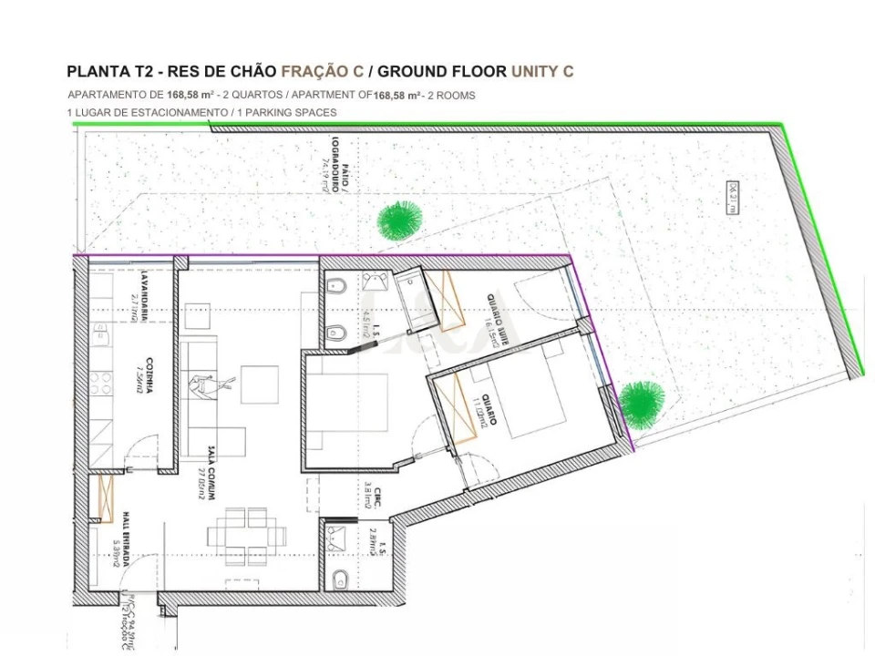 Apartamento T2 para Venda em Tavira (Santa Maria e Santiago) Foto 3