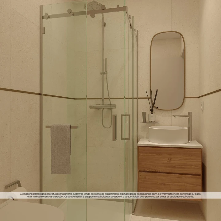 Apartamento T1 para Venda em Mafamude e Vilar do Paraíso Foto 7