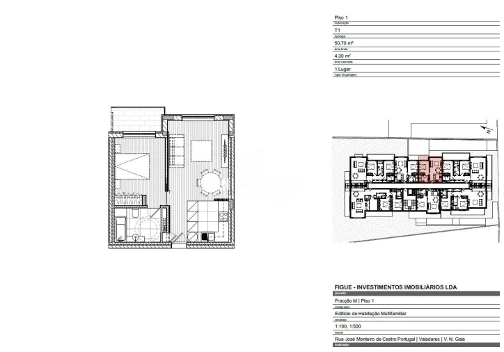 Apartamento T1 para Arrendamento em Gulpilhares e Valadares Foto 16