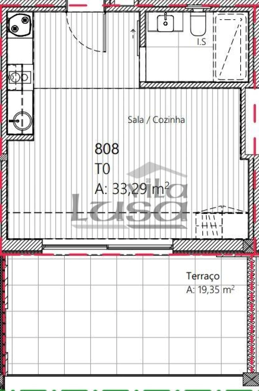 Apartamento T0 para Venda em Mafamude e Vilar do Paraíso Foto 28