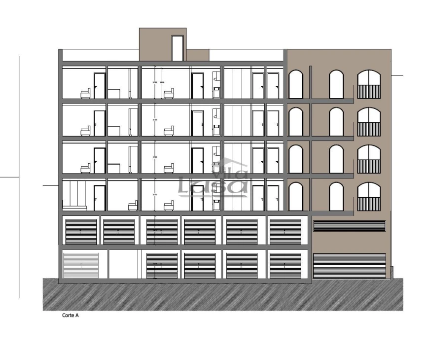 Terreno P/ Prédio para Venda em Mafamude e Vilar do Paraíso Foto 10