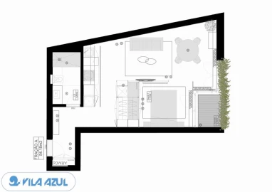 Apartamento T1 para Venda em São Mamede de Infesta e Senhora da Hora