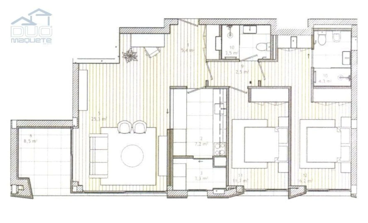 Apartamento T2 para Venda em Custóias, Leça do Balio e Guifões Foto 1