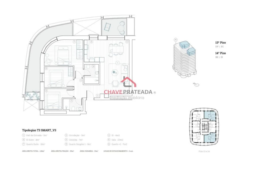 Apartamento T3 para Venda em Paranhos Foto 12