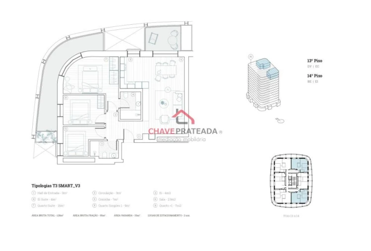 Apartamento T3 para Venda em Paranhos Foto 12