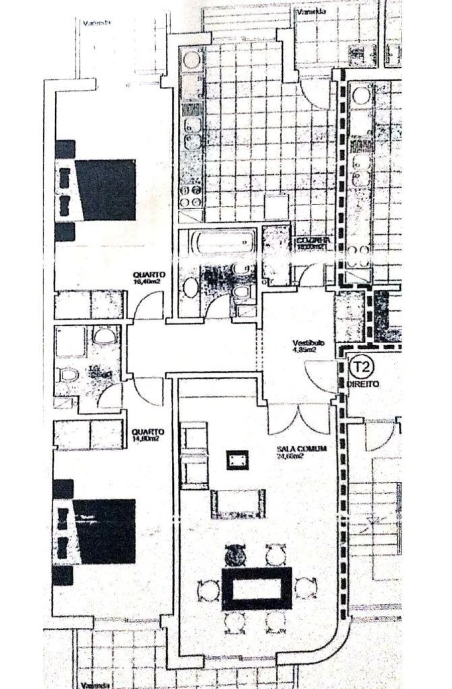 Apartamento T2 para Venda em Montenegro Foto 34