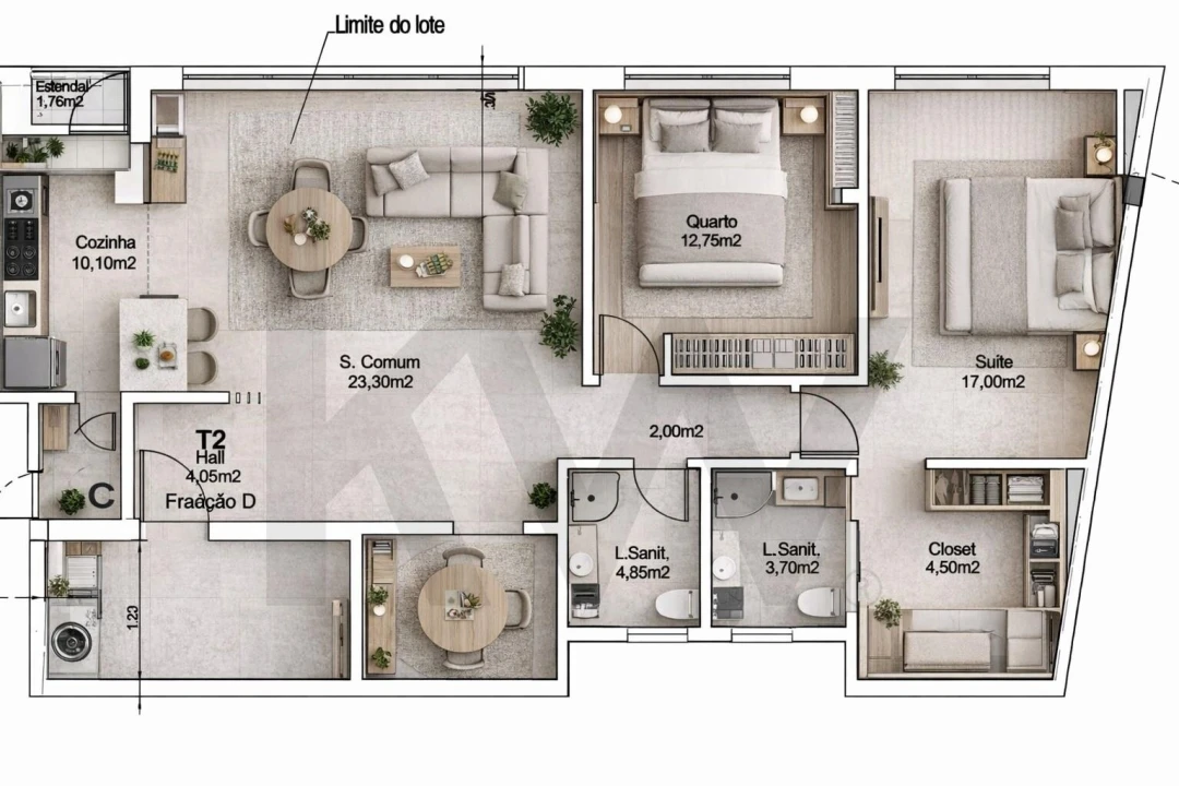 Apartamento T2 para Venda em Rio de Mouro Foto 21