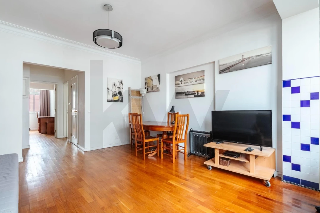 Apartamento T1 para Arrendamento em Avenidas Novas Foto 6