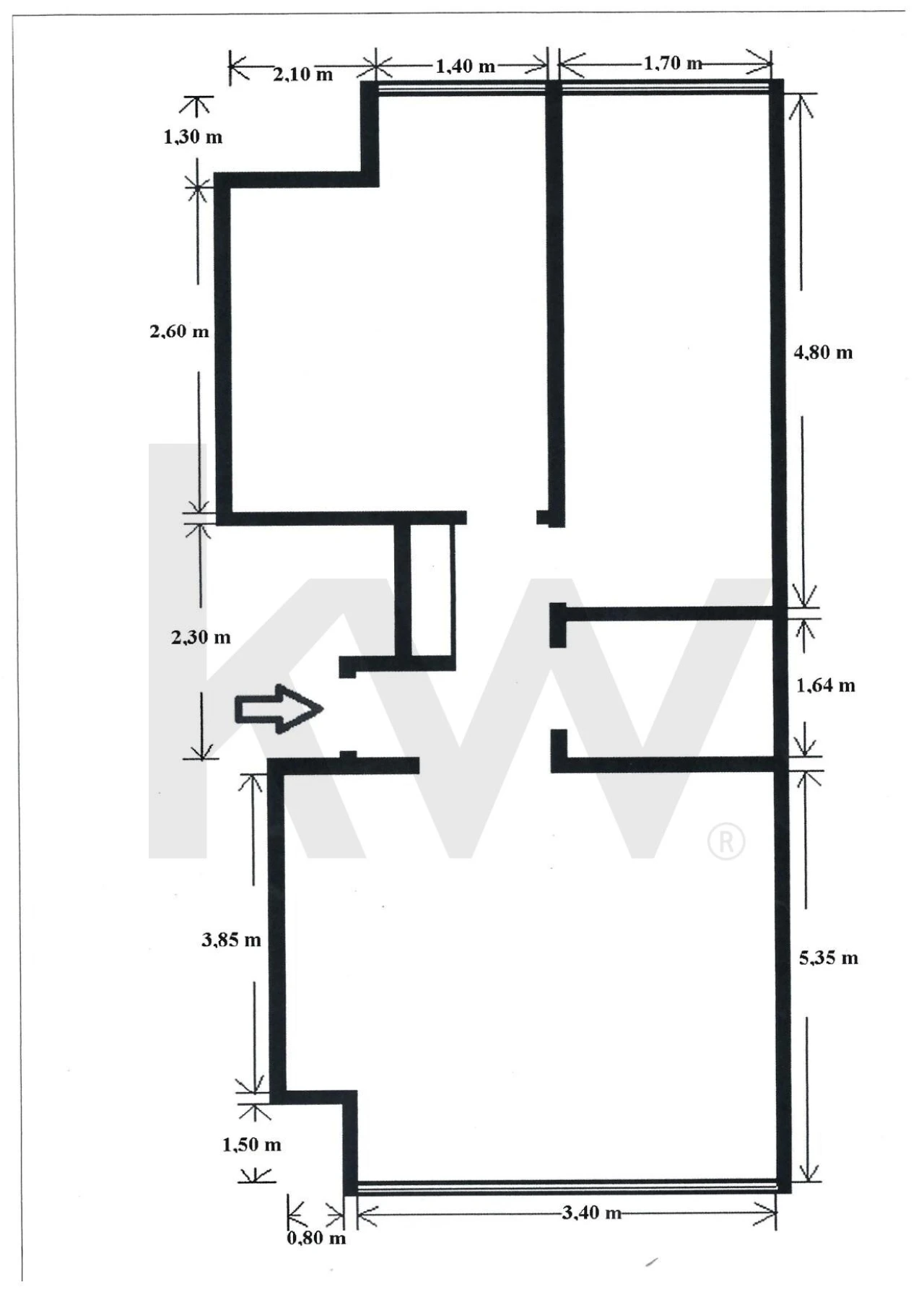 Apartamento T1 para Arrendamento em Avenidas Novas Foto 27