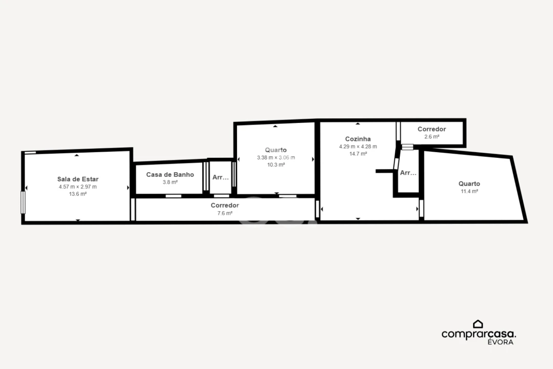 Moradia T2 para Venda em Bencatel Foto 12