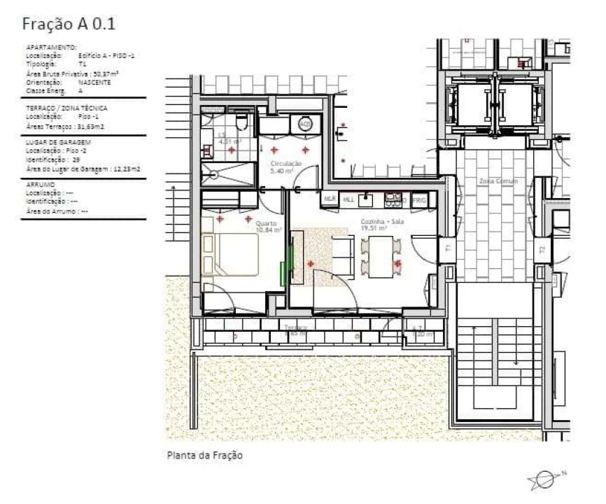 Apartamento T1 para Venda em Campanhã Foto 18