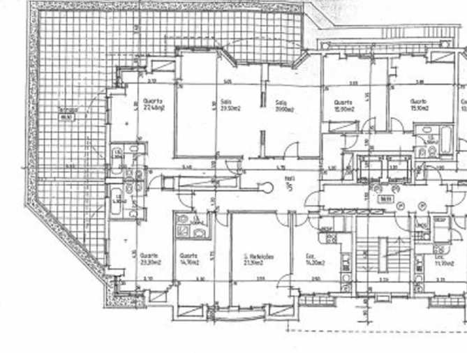 Apartamento T6 para Venda em Areeiro Planta 1