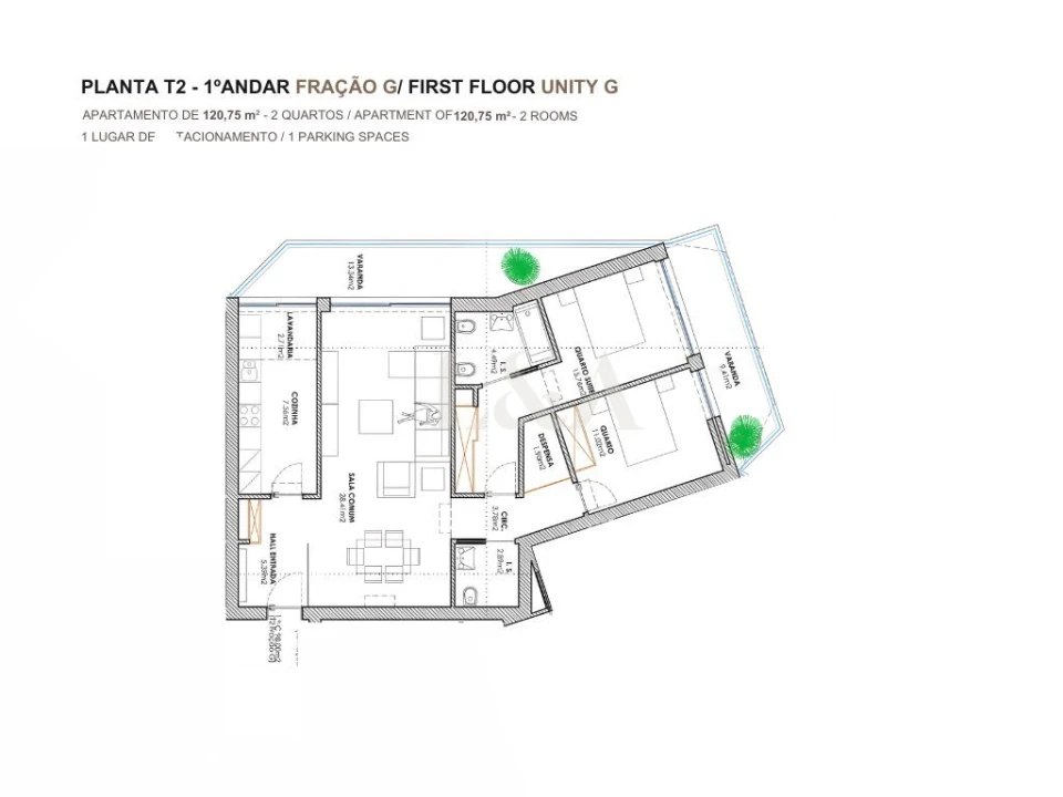 Apartamento T2 para Venda em Tavira (Santa Maria e Santiago) Foto 4