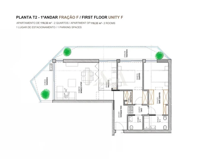 Apartamento T2 para Venda em Tavira (Santa Maria e Santiago) Foto 4