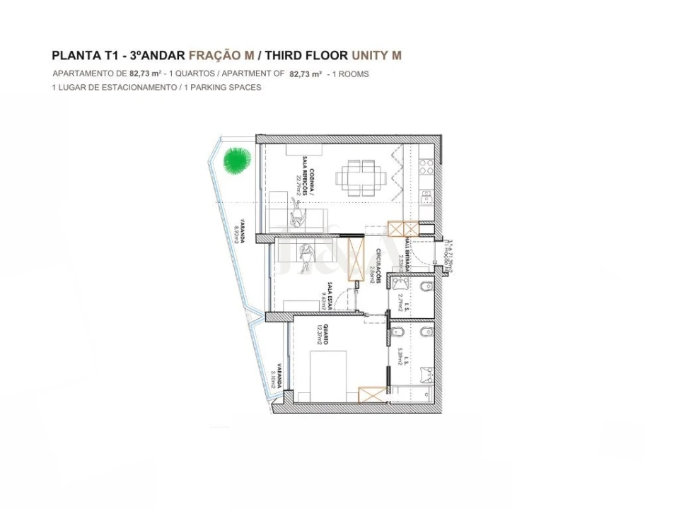 Apartamento T2 para Venda em Tavira (Santa Maria e Santiago) Foto 4