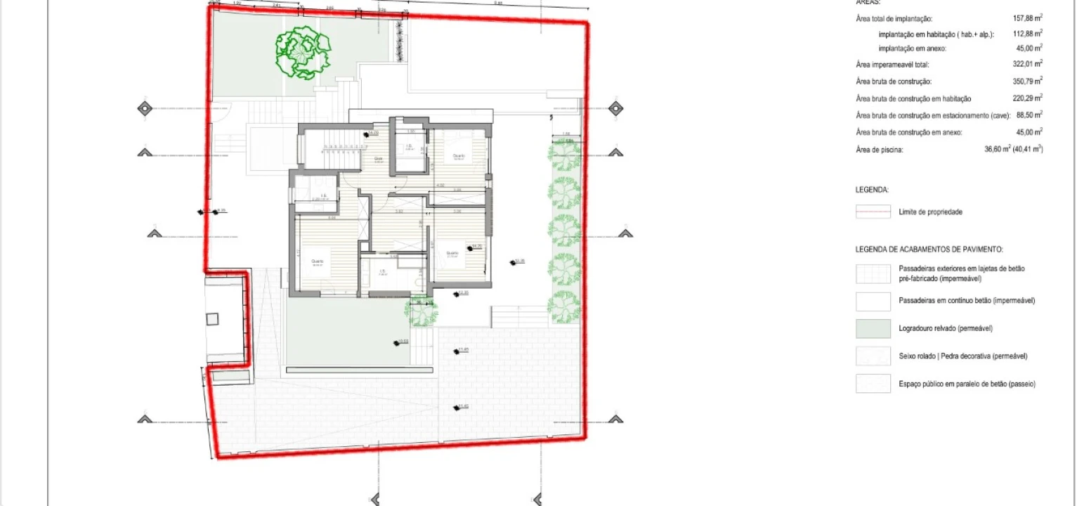 Moradia T4 para Venda em Aradas Planta 2