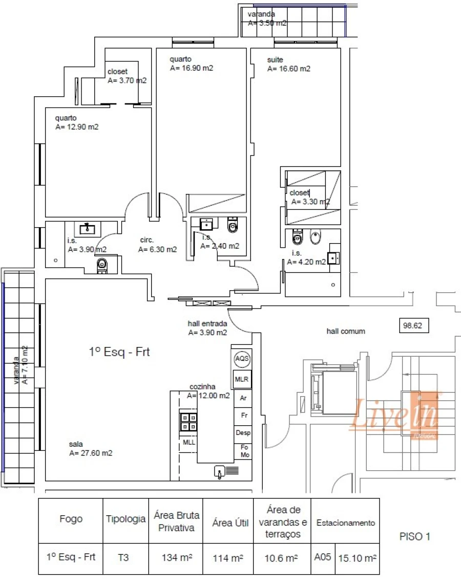 Apartamento T3 para Venda em Ericeira Foto 35